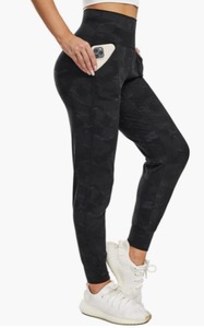 Dernier modèle Pantalon de sport taille haute personnalisé 2024 pour femmes Leggings d'automne à motif imprimé de fitness et d'entraînement Leggings de yoga pour le levage des hanches - Product Image 6