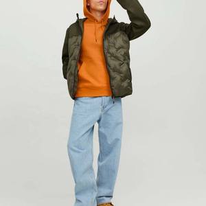 Streetwear personnalisé sweats à capuche et sweat-shirts surdimensionnés unis pour hommes 100% coton lourd polaire Basics sweats à capuche pour hommes - Product Image 4