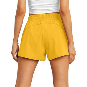 Shorts pour femmes personnalisés vêtements de sport décontractés entraînement flexible vêtements de jogging poches fonctionnelles vêtements de sport Shorts pour femmes - Product Image 5