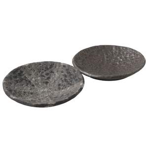 Ensemble de 2 bols de service noirs pour les collations, les salades, les fruits, parfaits pour les dîners à la maison, les fêtes, les événements et les cadeaux - Product Image 4