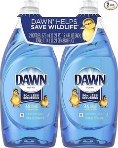 Dawn Platinum Powerwash Dish Spray, Jabón Líquido para Platos, Aroma Fresco, Paquete de 4: 1 Spray (16oz) + 3 Recargas (16oz cada una) - Product Image 6