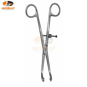Fórceps quirúrgicos ortopédicos de 21cm/8 \ ", instrumento de sujeción de peroné de acero inoxidable para alineación ósea y procedimientos de fijación de fracturas - Product Image 3