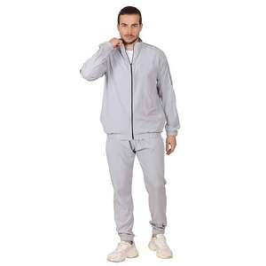 Wholesale New Fashion Nylon Training Suit for Men Custom Logo <b>Wind</b> <b>Breaker</b> in XL Size Fashion Design Tracksuit - Product Image 5