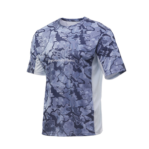 Protection UV pour les chemises de pêche d'été Maillot de pêche en polyester par sublimation personnalisé en gros - Product Image 3