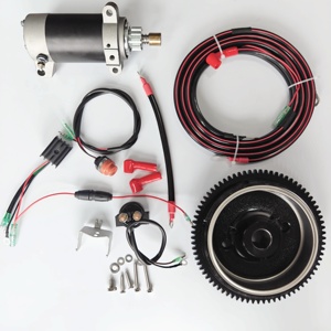 Kit de Conversión de Motor Fuera de Borda de Gasolina de 2 Tiempos con Arranque Eléctrico de 20hp/25hp, Nuevo, para <span class=keywords><strong>Yamaha</strong></span> <span class=keywords><strong>F20</strong></span>/F25 - Product Image 2