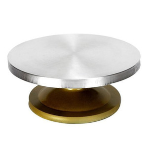 Support décoratif pour gâteau aux fruits Finition antique Support pour tasse et gâteau multifonctionnel Support pour gâteau de célébration de fête d'anniversaire de mariage - Product Image 1