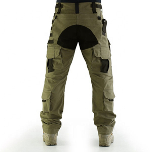 Pantalon de travail décontracté pour homme, coupe droite, multi-poches, imperméable, respirant, pantalon de sécurité pour homme - Product Image 2