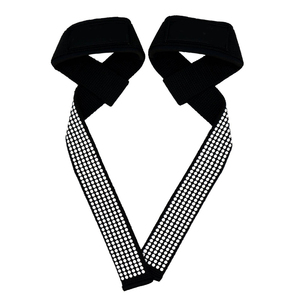 Correas de Muñeca para Levantamiento de Pesas de Algodón para Gimnasio con Logotipo Personalizado, Almohadilla de Palma para Levantamiento de Pesas, Almohadilla de Soporte de Goma para Levantamiento de Pesas - Product Image 3