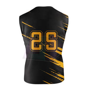 Conjunto de Uniforme de Compresión Deportivo Moderno 7v7, Transpirable, de Secado Rápido, Diseño Elástico, 100% Poliéster, Duradero y Ligero - Product Image 5