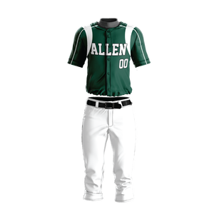 Chemise de baseball unisexe boutonnée Hip Hop rayé blanc cousu lettres chiffre uniforme de maillot de baseball personnalisé - Product Image 4