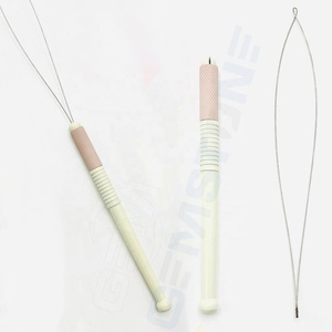 Hair <b>Extension</b> Loop Tool for <b>Micro</b> & Nano Beads Installation – Professional Pulling Needle Threader with Anti-Slip Grip Handle - Product Image 3