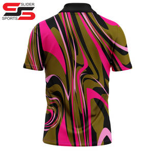 Polo Personalizado para Hombre, Transpirable, Corte Ajustado, con Logotipo Frontal, Opción de Ropa Deportiva OEM Duradera, Talla Grande - Product Image 4