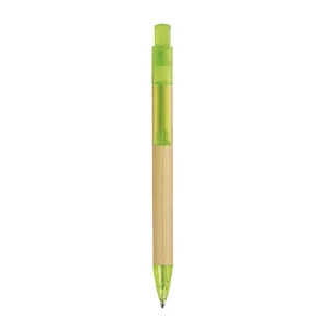 Penna Ecologica in Carta Riciclata con Chiusura a Scatto, Gadget Promozionale - Product Image 1