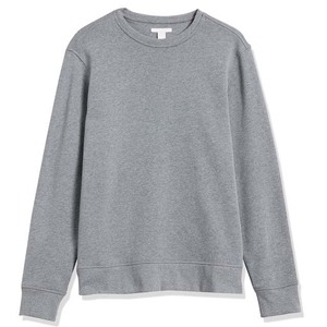 Vente chaude hommes 100% coton col rond sweats personnalisés brodés basiques avec sweats à capuche teint uni pour l'hiver - Product Image 5