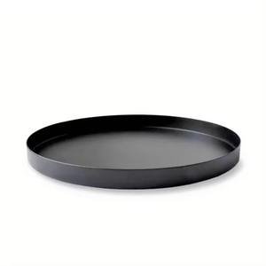 Wholesale Iron Serving <b>Tray</b> Tabletop Handcrafted Classic Design with Powder Coating Best Price Black Metal Decorative <b>Tray</b> - Product Image 6