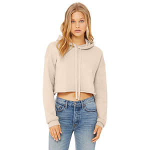 Nuevas Sudaderas Cortas con Capucha de Manga Larga para Mujer, Invierno 2025, Casuales, Transpirables, con Logotipo Frontal - Product Image 1