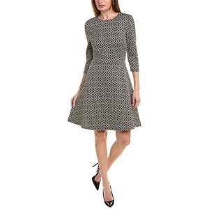 Abito Katherine da Donna Leota in Nero Taglia XS Realizzato in Tessuto Jersey - Product Image 1