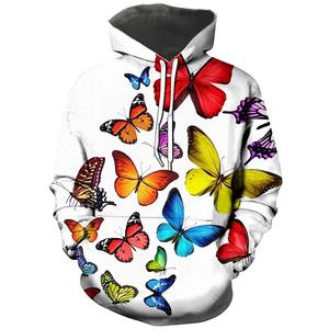 Sudaderas con capucha de diseño elegante informal Jersey estampado de calidad superior 100% algodón orgánico Sudaderas con capucha al por mayor para mujer - Product Image 3