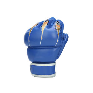 Guantes MMA personalizables de gran venta, ropa de seguridad deportiva de cuero impermeable con diseño de agarre duradero para uso en exteriores - Product Image 2
