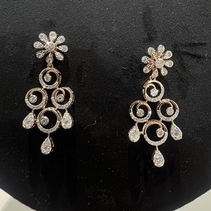 หรูหราสง่างาม14K ทองเพชรธรรมชาติแท้ตัดยอดเยี่ยมชุดสร้อยคอที่ผ่านการรับรองจากบุคคลที่สามสำหรับผู้หญิงเครื่องประดับอมตะ - Product Image 2