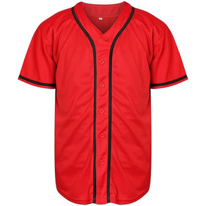 Venta al por mayor superventas personalizado nombre y número estilo Atlético transpirable poliéster béisbol camisa para Unisex béisbol - Product Image 2