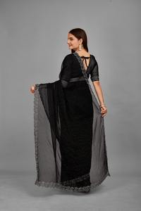 Banarasi Silk Premium Quality Indian Look elegante Ropa de fiesta a precio al por mayor Sarees Wirh Beautiful Weaving - Product Image 2