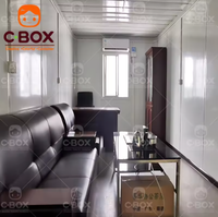 Vente en gros Conteneur pliable empilable de luxe petite salle de réunion petite maison