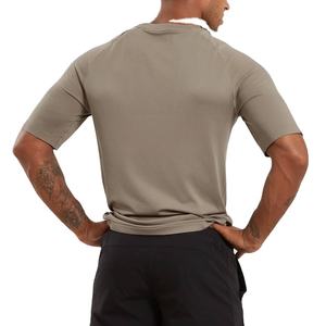 Camiseta Deportiva de Manga Corta, Ajustada, Transpirable, Ecológica, de Secado Rápido, 100% Algodón, Compresión, Estilo Deportivo - Product Image 3