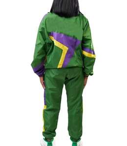 เสื้อครอปสตรีชุดวอร์มกันลมโพลีเอสเตอร์แบบสั่งทำ - Product Image 2