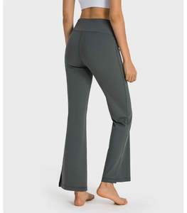 Casual Sexy Basic Solid Flare <b>Pants</b> <b>Boot</b> Cut <b>Pants</b> Women 2026 Autumn Fashion Streetwear Lady Trouser Flared Women's <b>Pants</b> - Product Image 2