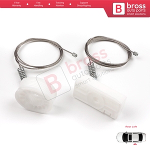 BWR1153ชุดซ่อมเครื่องควบคุมหน้าต่างด้านหลังซ้ายสำหรับ A4 S4 B6 B7 8H7 8HE ขนาด2002-2009 8H0839397 Cabriolet แบบ2ประตู - Product Image 5