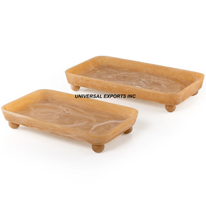 Vaisselle de luxe Plateau à chocolat en résine Taille personnalisée Plateau à chocolat fait main Meilleur vendeur Nouveau Plateau à chocolat de créateur - Product Image 5