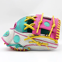 Gants de Baseball en cuir à usage professionnel 2024 mitaines de Softball personnalisables en gros gants de Baseball fabriqués au Pakistan
