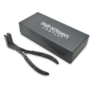 เครื่องมือกดผมแบบเทปในมืออาชีพอุปกรณ์ต่อผมสีดำสแตนเลสสตีล - Product Image 4