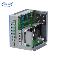 Mini PC Industrial Integrado con Ranura PCIE X16 Dual, Ranura PCIE X8 y Tres Ranuras PCI