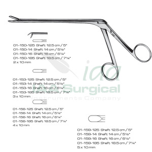 Rongeurs Ferris Smith Kerrison de haute qualité, pinces en acier inoxydable, instrument médical de neurochirurgie - Product Image 6