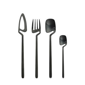 Juego de cubiertos de metal de hierro y acero con espejo de mejor rendimiento hechos a mano para cocinas lujosas y comedor doméstico - Product Image 1