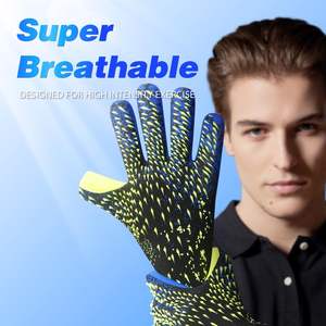 Gants de gardien de but personnalisés Gants de gardien de but en latex allemand de meilleure qualité Gants de gardien de but design avec logo personnalisé - Product Image 3