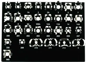 Mini Regular 1,5mm/2mm portador de llenado de amalgama Dental de doble extremo fuente de alimentación Manual instrumentos de restauración Dental - Product Image 2