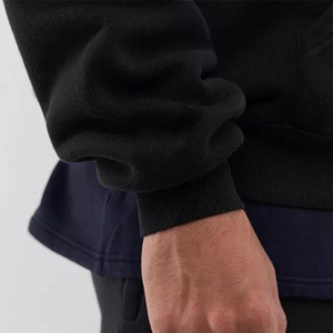 Boxy de gran tamaño personalizado French Terry hoodies Heavyweight 400 500Gsm Hoodie Fabricante Baggy Cropped Hoodie - Product Image 6