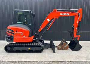 Minicargadora Kubota KX040-4 Usada, de 3.8 Toneladas, con Motor Perkins, Caja de Cambios, Bomba Hidráulica, Rodamientos y Motor - Product Image 3