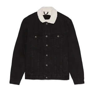 Veste chaude d'hiver de haute qualité pour hommes veste en jean mince classique à la mode veste en jean Hip Hop décontractée pour vêtements pour hommes - Product Image 6