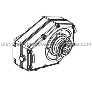 Caja de cambios de tractor para eje de transmisión de toma de fuerza - Product Image 2
