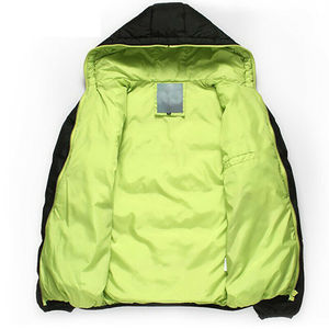 Chaqueta de invierno gruesa impermeable reversible de alta calidad para hombre, cazadora con capucha para exteriores, acolchada de talla grande, nailon Regular personalizado - Product Image 6