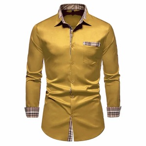 <b>Men's</b> <b>Shirts</b> Formal <b>Shirts</b> Slim Fit Long Sleeve Button Business Office Formal <b>Shirts</b> Pocket <b>Men's</b> Tops New Multicolor XS-6XL - Product Image 5