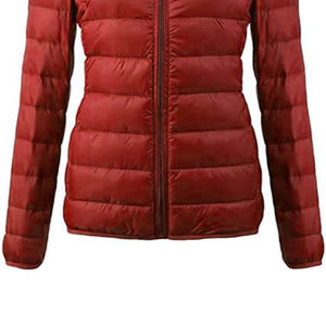 Chaqueta Acolchada de Tela para Mujer, a la Moda y Popular, Reversible, Resistente al Viento, Ecológica, Transpirable, de Alta Calidad para Invierno - Product Image 5