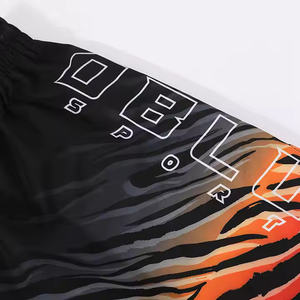 2025 nouveau Design combat haute fente taille élastique coloré Figital impression Mma Shorts - Product Image 6