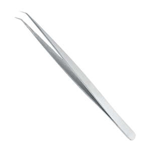 Nouvelle pince à cils d'isolation spéciale meilleure qualité Logo personnalisé pince à cils professionnelle en acier inoxydable pour isoler les cils - Product Image 1