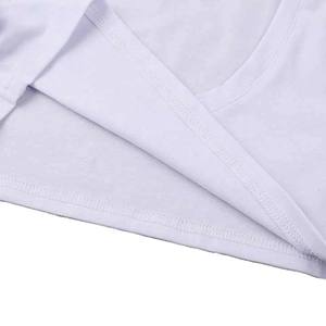 Camisetas Cortas Ajustadas para Mujer, Personalizables, Lisas, con Logo, de Algodón, para Fitness - Product Image 5