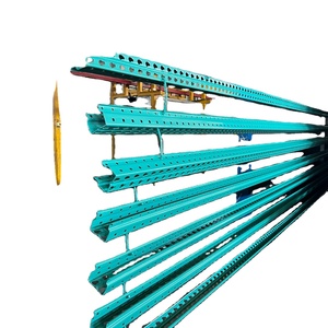 Good Price US Standard Heavy Duty Teardrop Pallet <b>Racking</b> <b>System</b> CE Certified 2000-2500lbs Zinc Surface <b>Racking</b> Shelves - Product Image 1